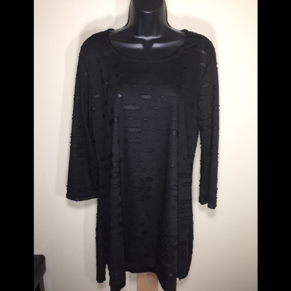 Women’s Black Blouse | Long Sleeve |